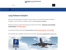 Tablet Screenshot of langparkerenschiphol.net